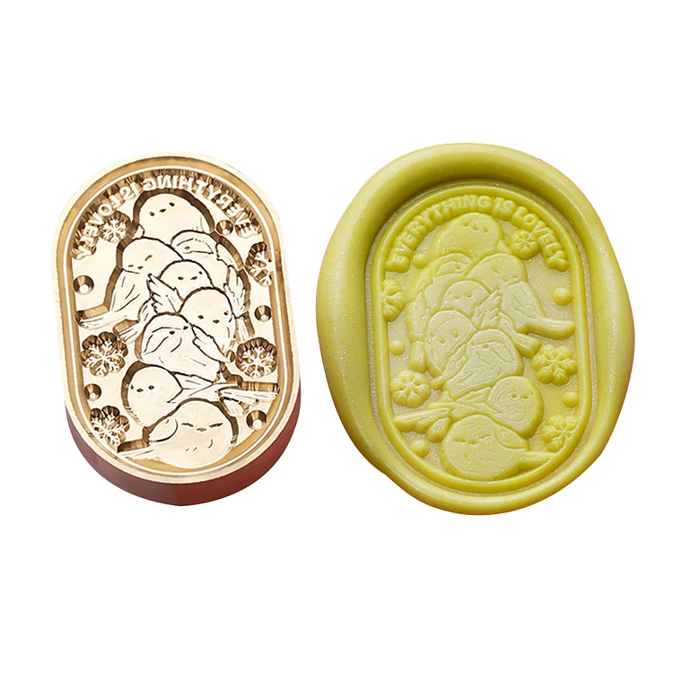 Diy Sealing Wax Seal Head With Special-Shaped Seal Wax gbfke