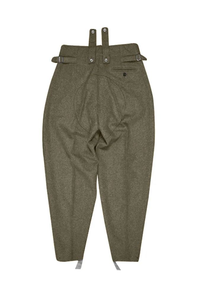   Elite German M1943 Brown Wool Trousers Keilhosen German-Uniform
