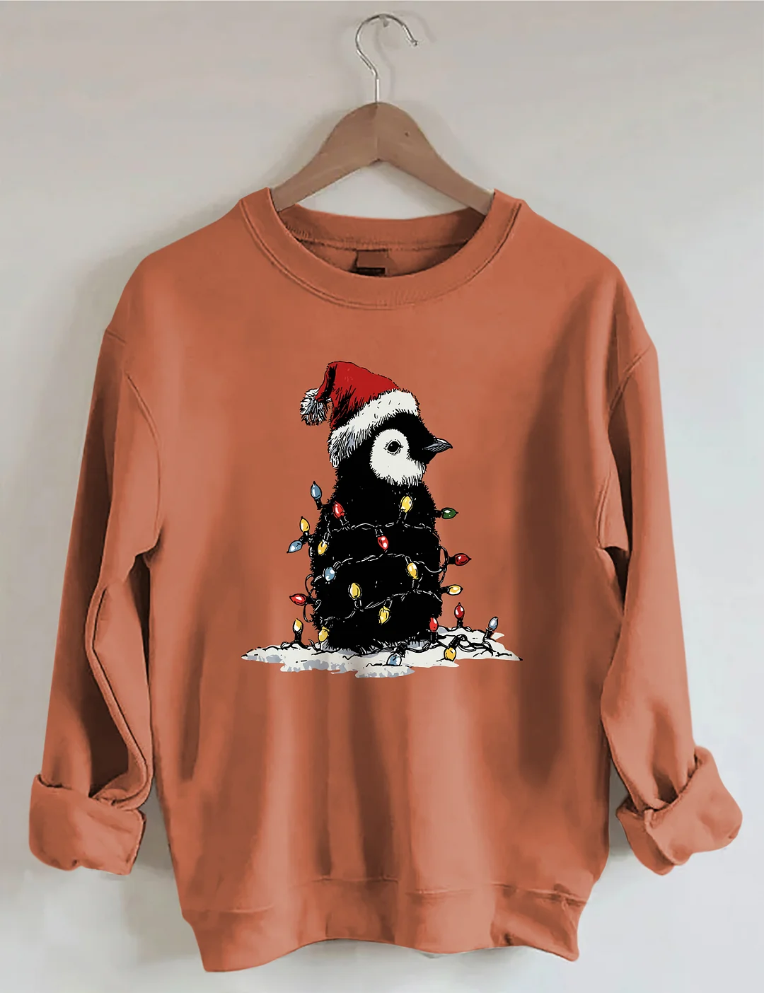 Christmas Penguin Sweatshirt