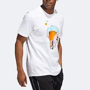 【お気に入り】 Adidas T-Shirts Men White 小物