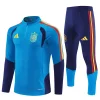 Spain 26-27 1/4 Zip Training Tracksuit Orchid Blue Chandal