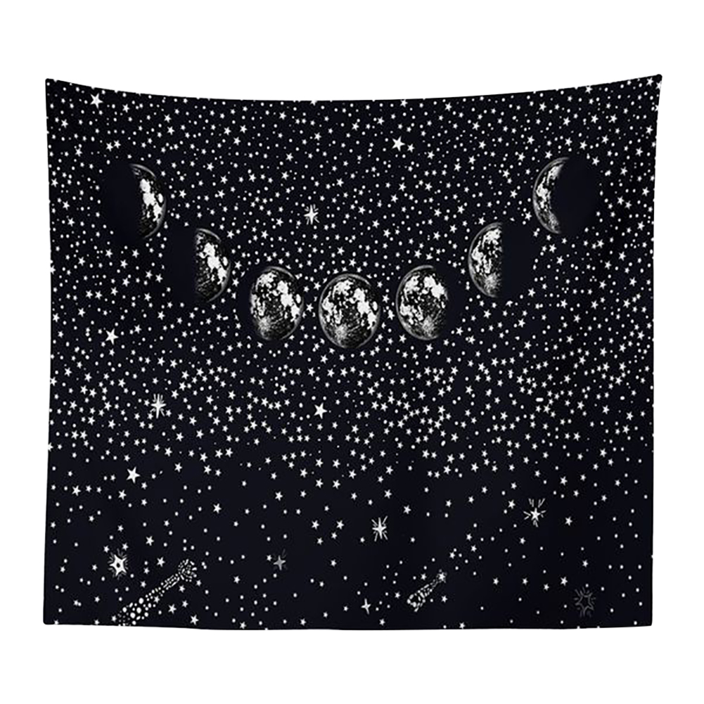 

Moon Printed Wall Hanging Tapestry Floor Carpet Bedspread Beach Mat (07 L, 501 Original