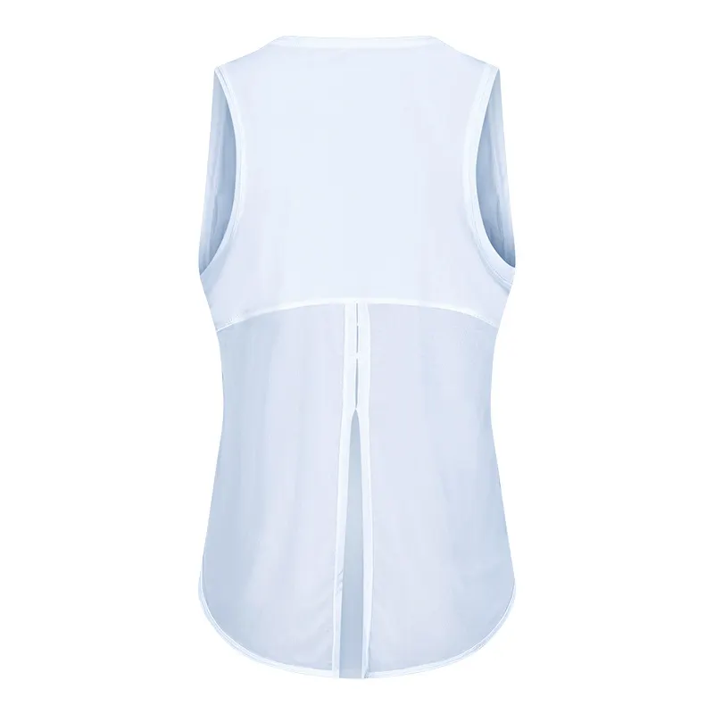 light blue strappy workout tanks