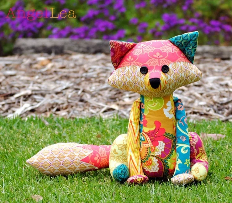 Fox Stuffed Animal Template - With Instructions