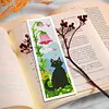 6pcs Pastoral Cat-DIY Stamped Cross Stitch Bookmark 47x28cm (Single-Sided)