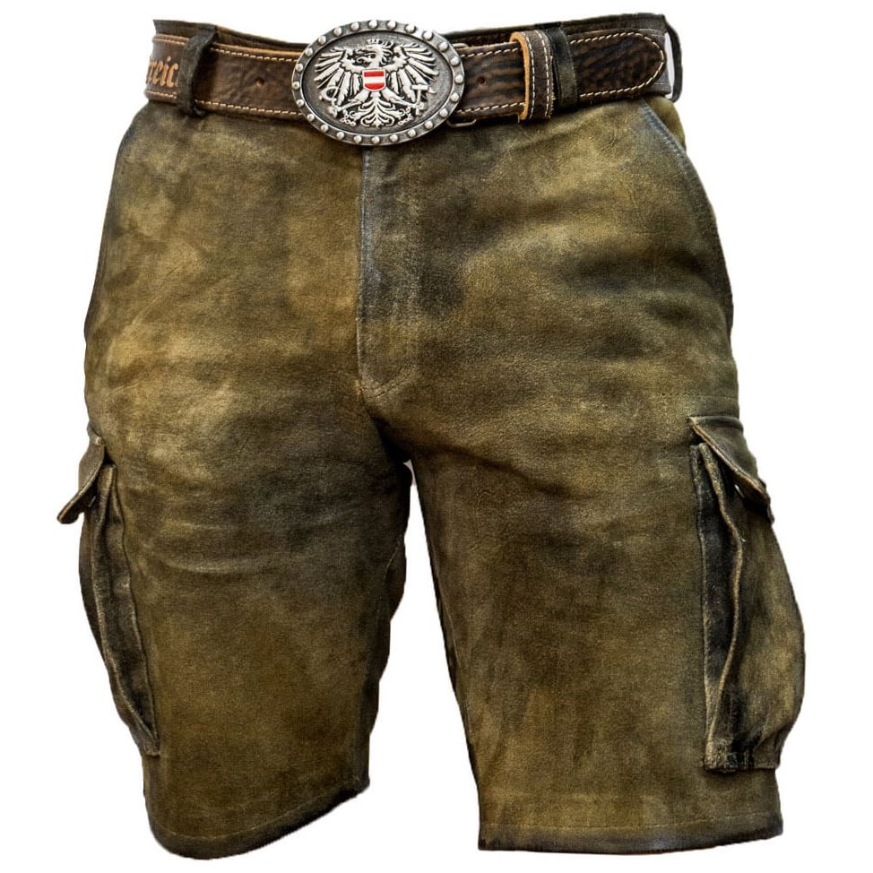 Zur Lederhose Shorts / [viawink] /