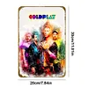 Coldplay - Vintage Metal Signs - 20*30cm/30*40cm - Music