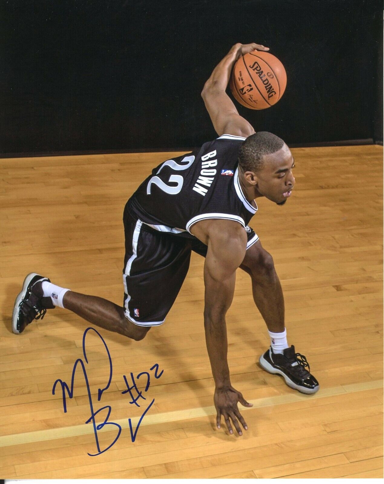 Markel Brown Autographed 8x10 Brooklyn Nets#S1365