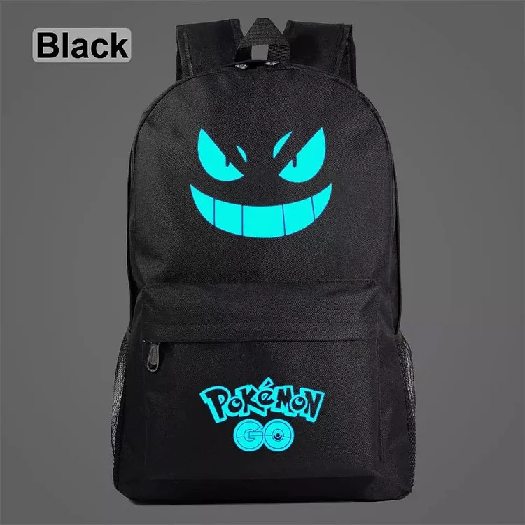Mayoulove Pokemon Pikachu GO Gastly #2 Cosplay Backpack School Bag Water Proof-Mayoulove