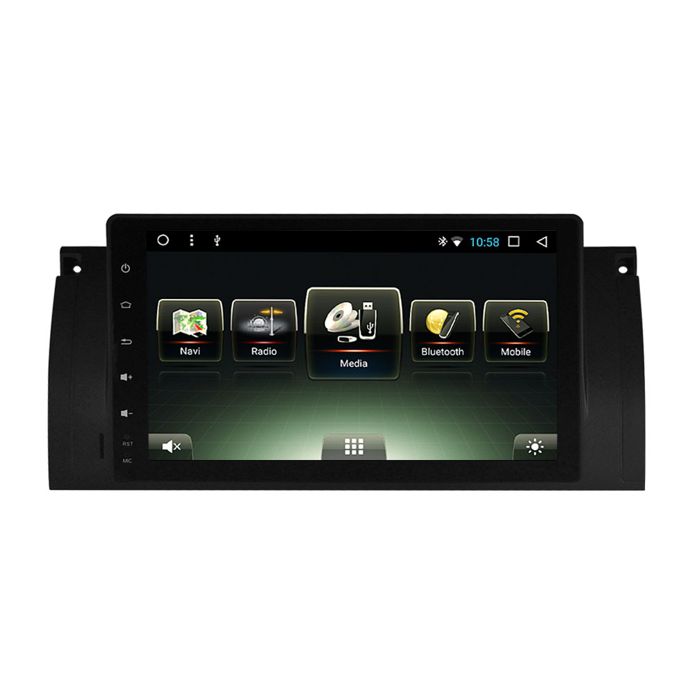 Koason 9″ Android Screen CarPlay Multimedia GPS Auto Stereo For BMW M5 E39 X5 E53