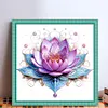 Lotus Bead Embroidery Kit Pre-Printed Bead Cross stitch tapestrymarket