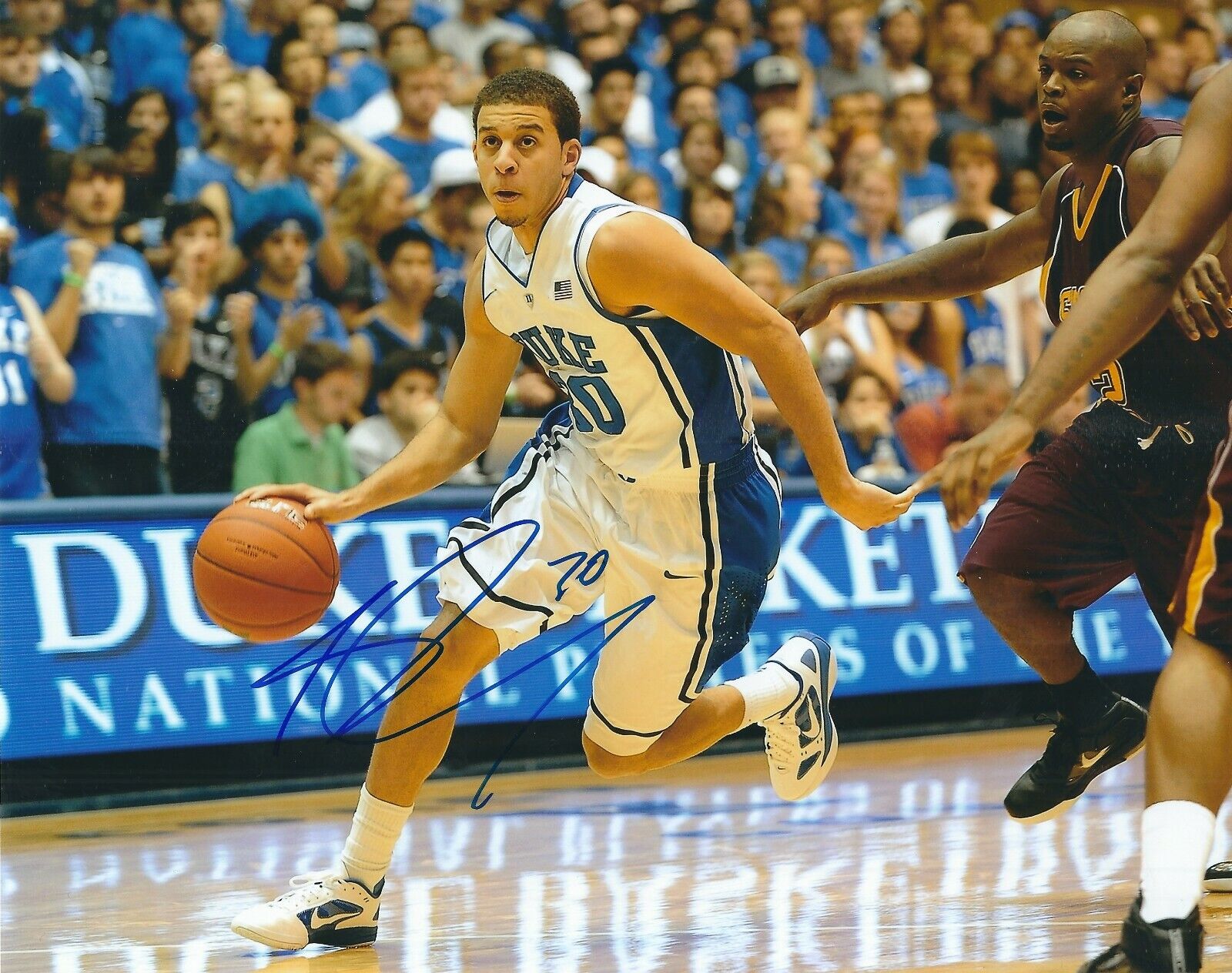 Autographed AUSTIN RIVERS DUKE UNIVERSITY 8x10 Photo Poster painting w/COA