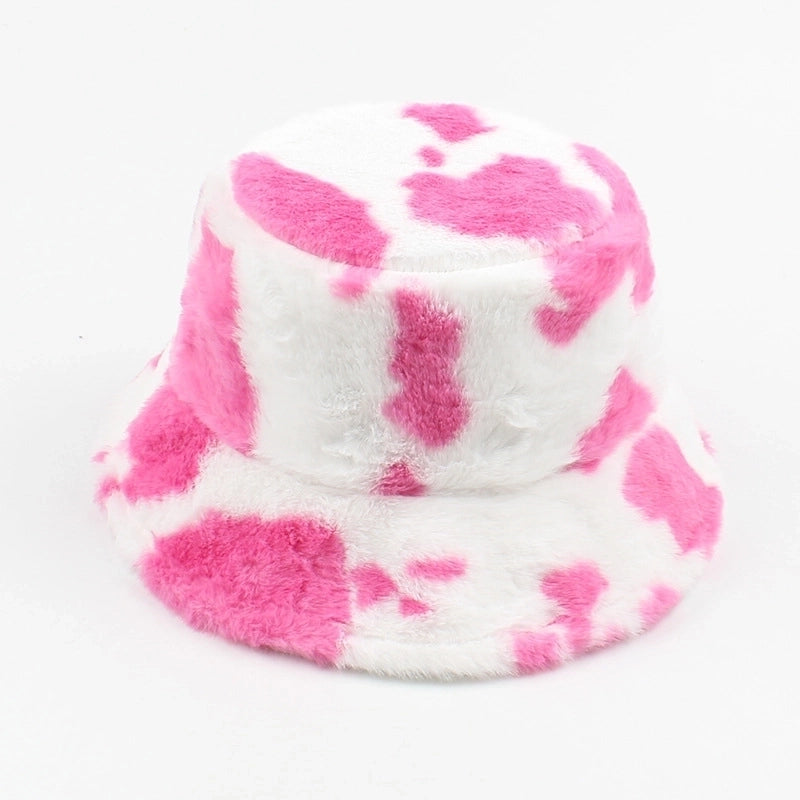 Hot Selling Fashion New Milk Pattern Fashion Basin Hat