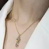 💕Collier pendentif et boucles d'oreilles pour couple &eacute;treignant