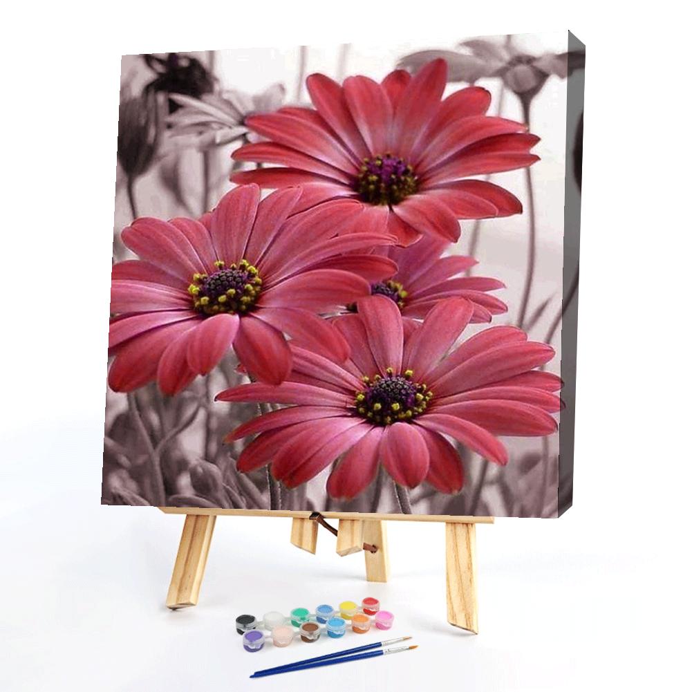 

40*40CM - Paint By Numbers - Chrysanthemum, 501 Original