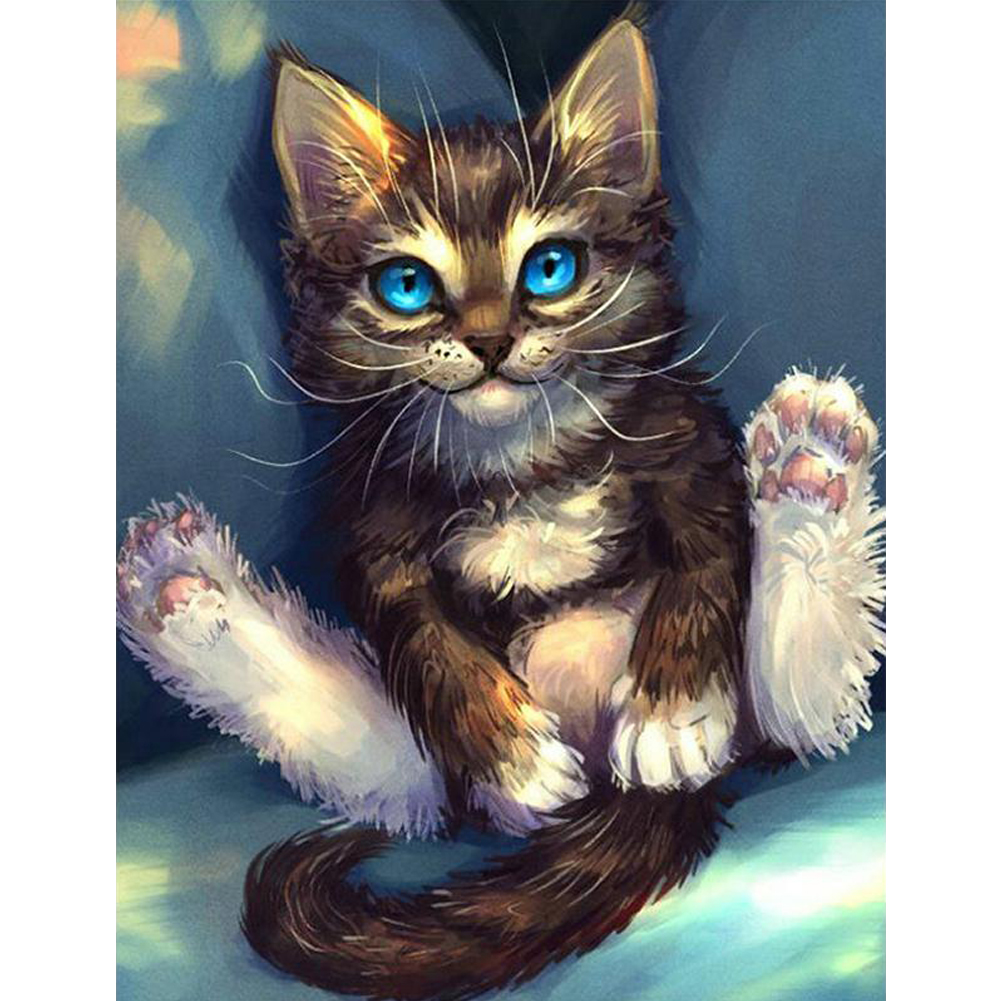

Cat - Round Drill Diamond Painting - 30*40CM, 501 Original