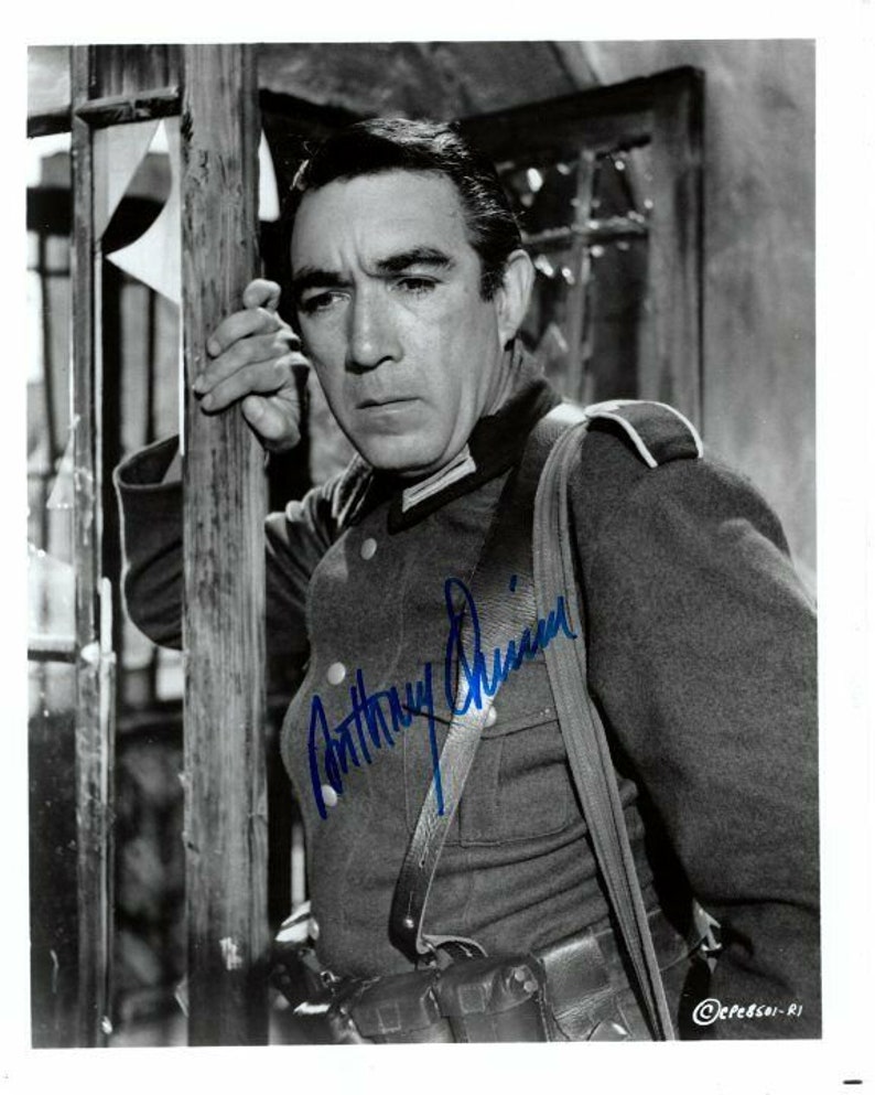 Anthony quinn signed autographed 8x10 Photo Poster painting