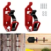 2pcs Shovel Holder Clamp Wall Mount Kit Quick Release Shovel Mount for Roof Rack
