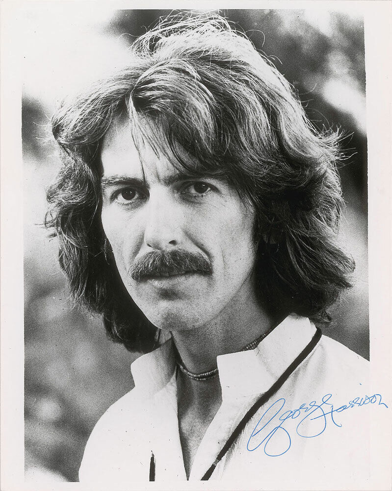 GEORGE HARRISON (THE BEATLES) Signed Photo Poster paintinggraph Pop / Rock Musician - preprint