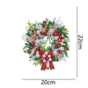 DIY Christmas Wreath Art Acylic Crystal Rhinestone Hanging Craft Kits