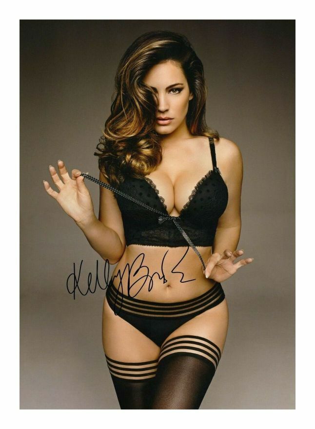 KELLY BROOK AUTOGRAPH SIGNED PP Photo Poster painting POSTER