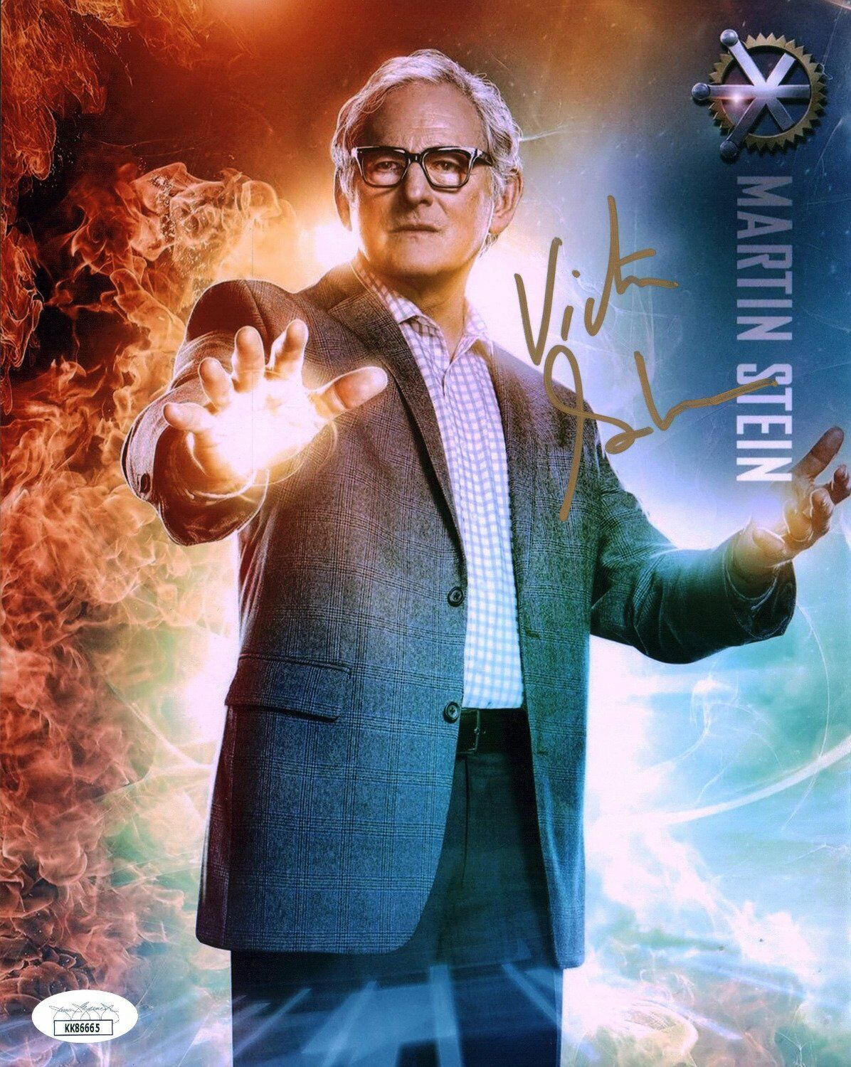 Victor Garber Legends of Tomorrow 8x10 Photo Poster painting Signed Autograph JSA Certified COA