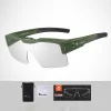 Cycling Glasses Polarized Color Changing Flip Cover Myopia Set Goggles