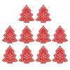 

20pcs 5cm Wood Christmas Hanging Ornaments Pendant DIY Xmas Tree Decor (I), 501 Original