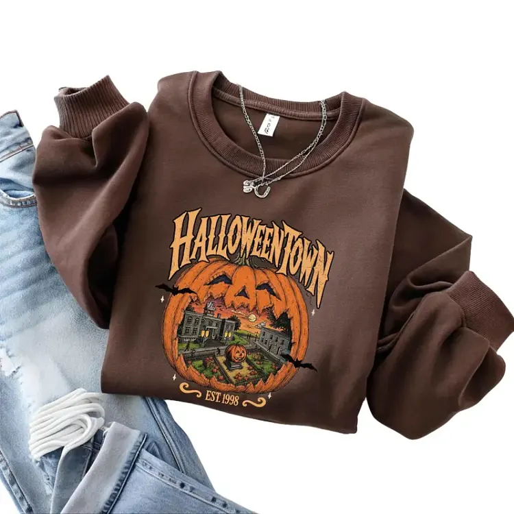Retro Halloweentown Est 1998 Tshirt, Sweatshirt, Hoodie Cute Top for Women