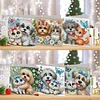 6Pcs Diamond Painting Cat Dog Greeting Cards Congratulations Cards & Gifts