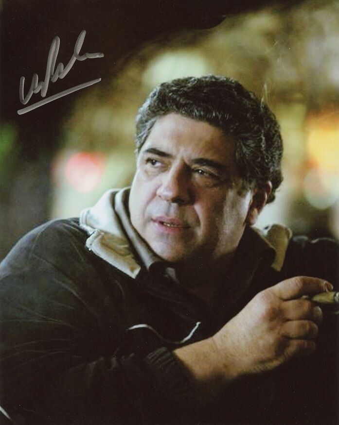 VINCENT PASTORE In-person Signed Photo Poster painting - SOPRANOS