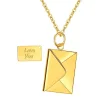 Collier Enveloppe D'amour