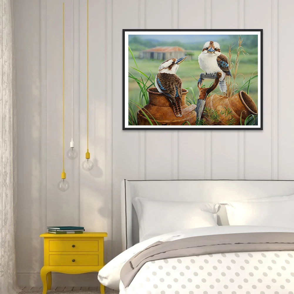 Diamond Painting - Full Round Drill - Bird(40*30cm)