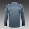 Joyfball 2024/2025 Germany Half-Pull Training Suit Dark Grey Football Shirt 1:1 Thai Quality