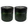 Solar Fence Lights Mandala Theme Waterproof Metal Solar Powered Deck Step Stair Lights for Garden Post Patio Decor Gifts for Women Mom