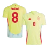 FABI&Aacute;N #8 Spain Away Soccer Jersey EURO 2024