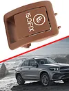 Child Seat ISOFIX Switch Cover 2059200806 for Benz C Class W253 15-21 (Black)