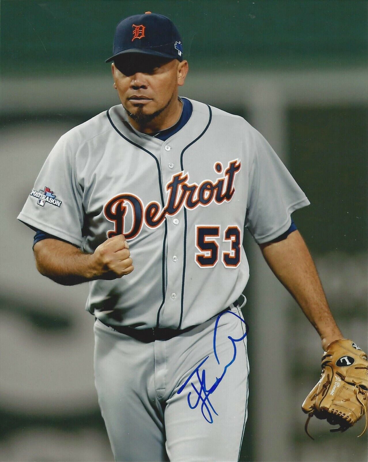 Joaquin Benoit autographed 8x10 Detroit Tigers#S867