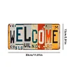 Welcome - Car License(12*6Inch)