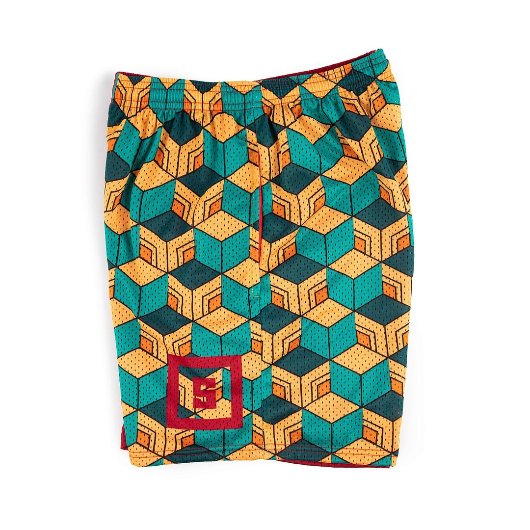 Anime Mesh Shorts - Water Pillar Anime Mesh Shorts - Water Pillar