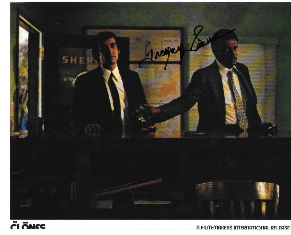 * GREGORY SIERRA * signed 8x10 Photo Poster painting * THE CLONES * * 3