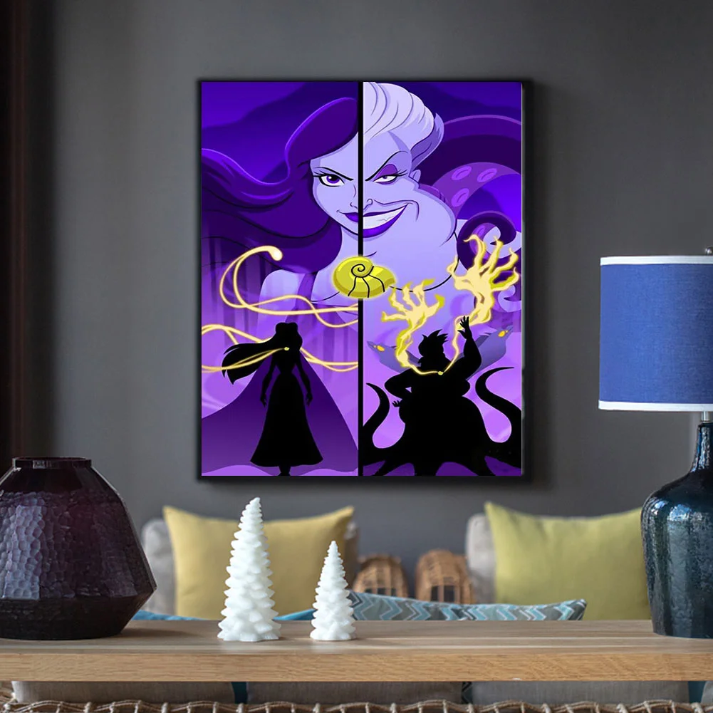 Special-shaped Diamond Painting - Disney Princess - 30*40CM