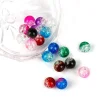 Ice Cracking Glass Beads DIY Jewelry Accessories