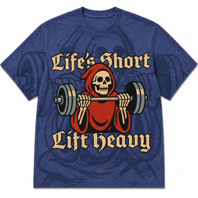 Gym Lift Heavy Cotton T-Shirt