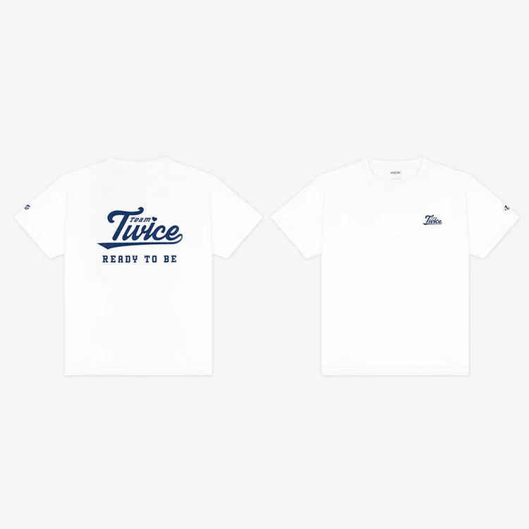 TWICE 5TH WORLD TOUR READY TO BE IN JAPAN TEAM T-SHIRT