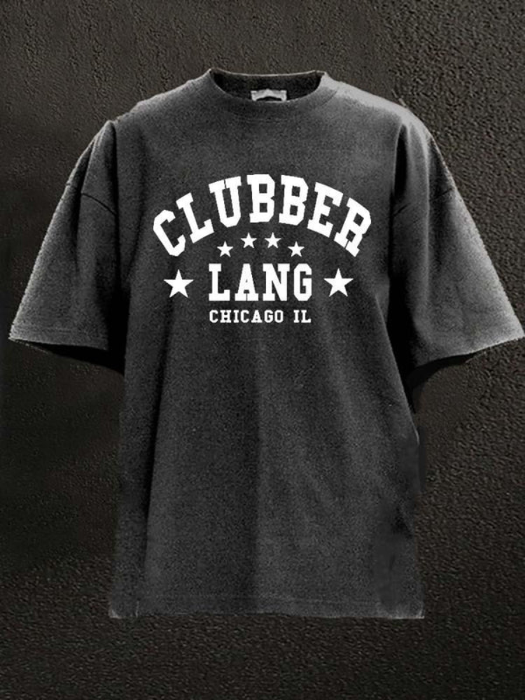 Clubber Lang Chicago Il Washed Gym Shirt / Rvogue / Rvogue
