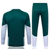 Joyfball 2026/2027 Kids Size Italy Half-Pull Training Suit green Soccer Shirt