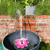 Lotus Shape Pond Decoration 2.5W Solar Powered Fountain Pump Bird Bath Fountains