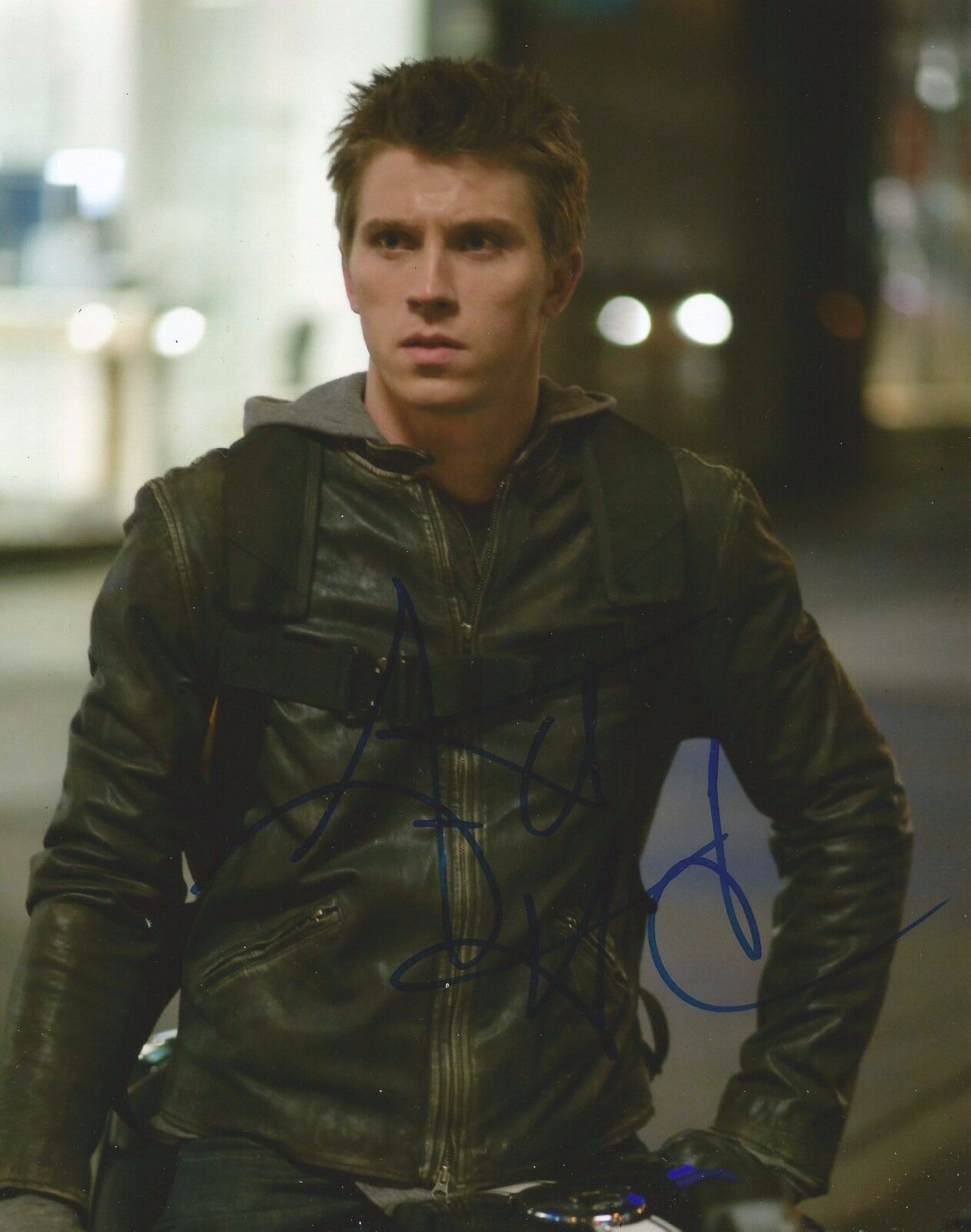 Garrett Hedlund Signed Tron: Legacy 10x8 Photo Poster painting AFTAL