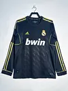 2011/2012 Retro Long Sleeve Real Madrid Away Jersey 1:1 Thai Quality love fball